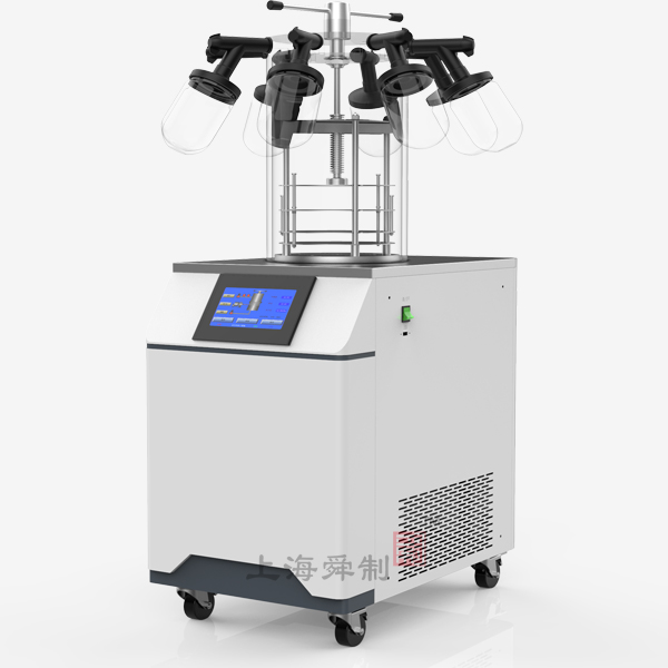 真空冷凍干燥機FD-12DG-80（多歧管掛廣口瓶壓蓋型，冷阱溫度-80℃，凍干面積0.075㎡）